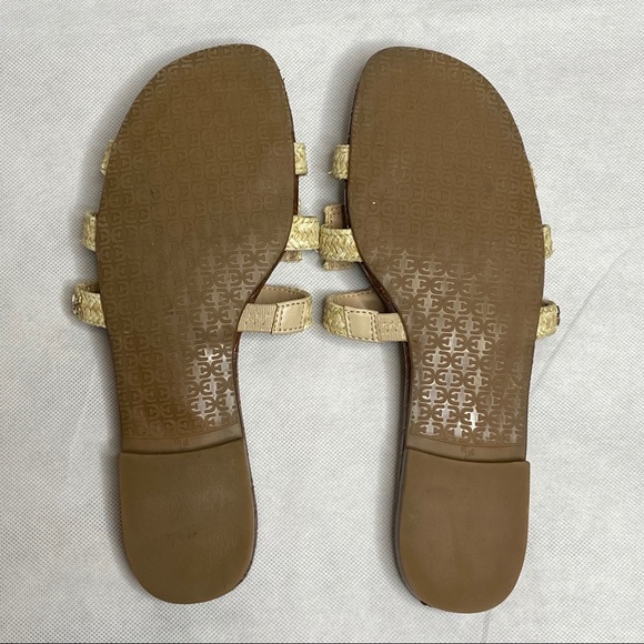 !SOLD! Sam Edelman beckie straw slide on sandals. - Picture 5 of 5